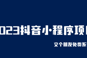 2023抖音小程序项目，变现逻辑非常很简单，当天变现，次日提现！