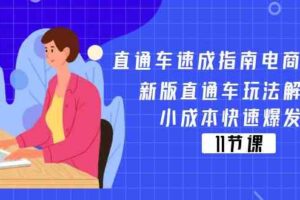 直通车速成指南电商教程：新版直通车玩法解密，小成本快速爆发（11节）